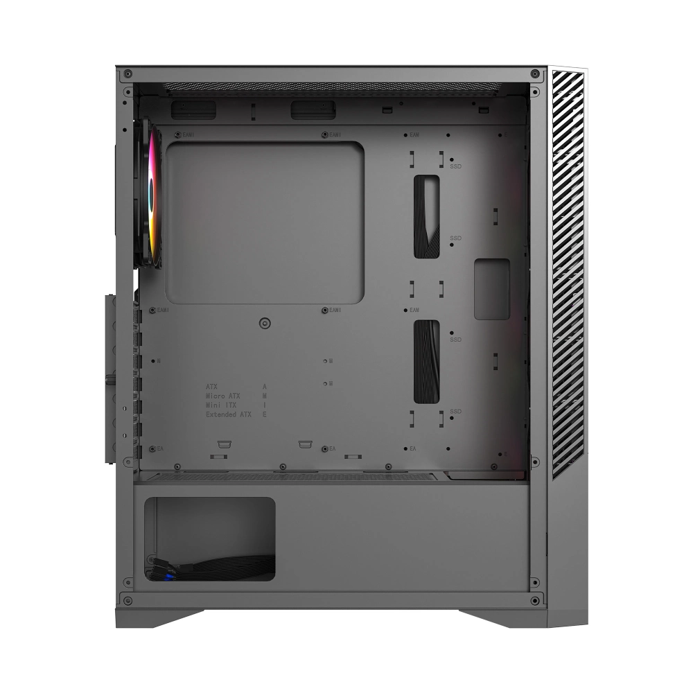 Ant Esports Cabinet ICE-270G 6F Black view 4